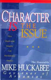 CHARACTER IS THE ISSUE-H/C