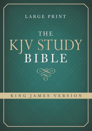 KJV Study Bible, Large Print