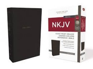 NKJV-GIANT PRINT CENTER-COLUMN REFERENCE BIBLE
