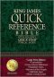 KJV-QUICK OPEN REFERENCE BIBLE,HARD COVER