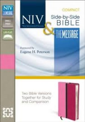 NIV and The Message Side-by-Side Bible, Compact: PINK
