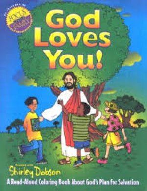 God Loves You Coloring Book