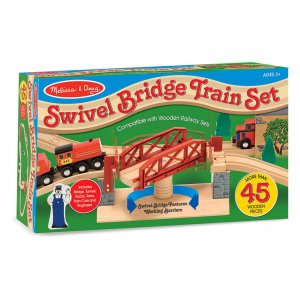 SWIVEL BRIDGE TRAIN STATION - (3 years and up)