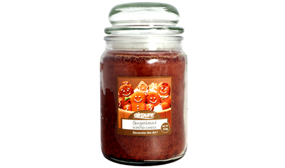 GINGERBREAD SCENTED CANDLE