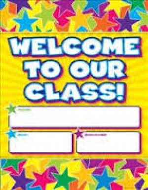 CHART - GRAPHIC STARS WELCOME