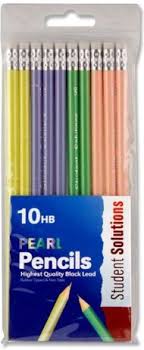 ST- 10 HB PEARL PENCILS