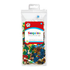 SEQUINS ASST COLOUR & SHAPE