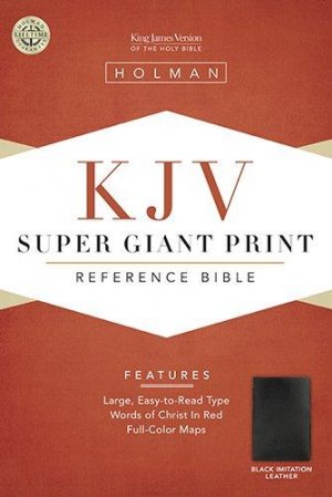 KJV-SUPER G.PRINT REF BIB-BK