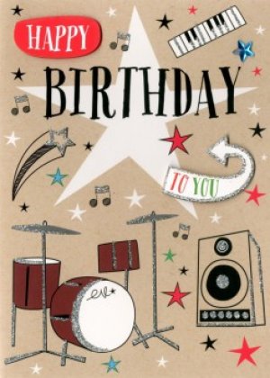 CARD - HAPPY BIRTHDAY TO YOU