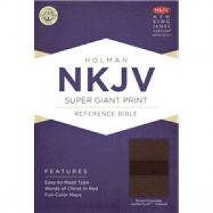 SUPER G. PRINT REF BIBLE