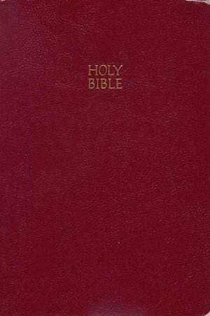 KJV-GIANT PRINT BIBLE,BURGUNDY