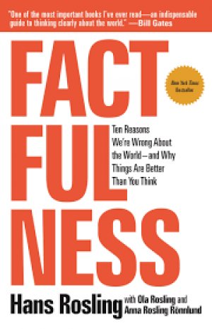 FACTFULNESS: Ten Reasons We're Wrong About the World- and Why Things Are Better Than You Think.