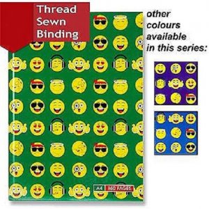 PREMIER A4 160PG HARDCOVER EMOJIS