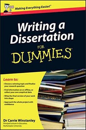 DUMMIES-WRITING DISSERTAT