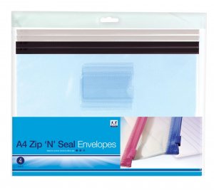 A4 ZIP AND SEAL ENVELOPES (EDP/1)
