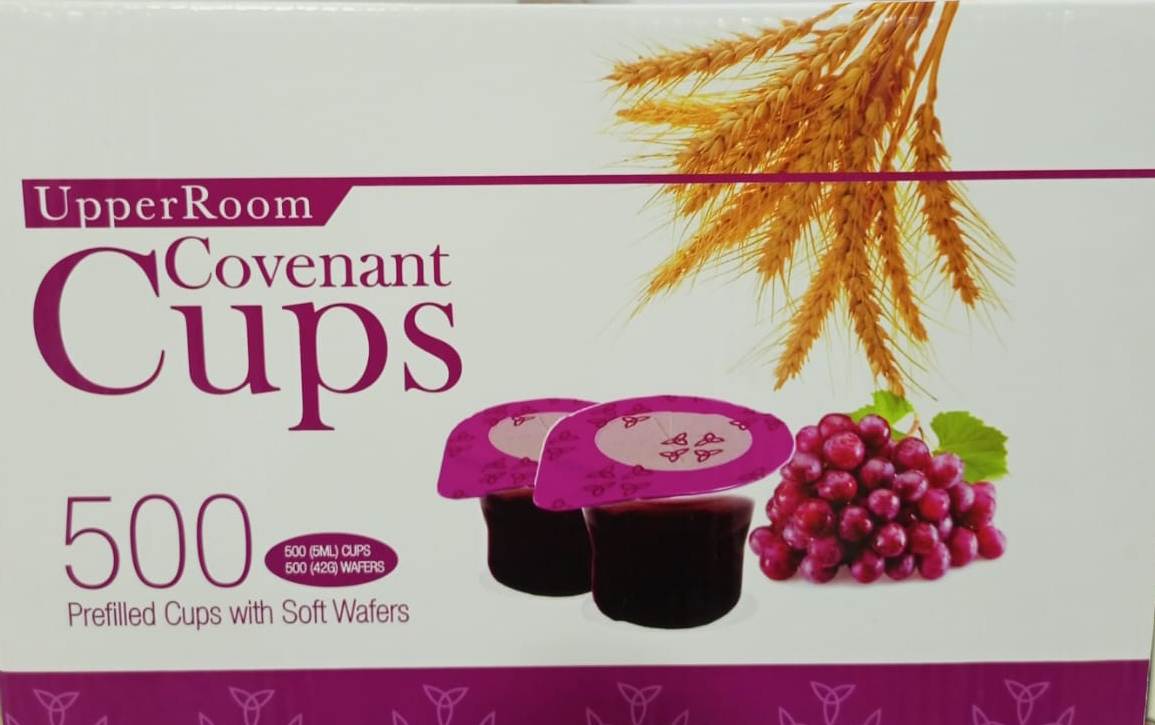 500 PREFILLED CUPS WITH SOFT WAFERS