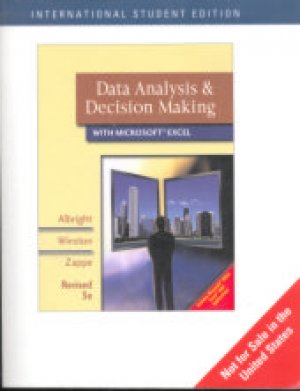DATA ANALYSIS AND DECISION MAKING WITH MICROSOFT EXCEL