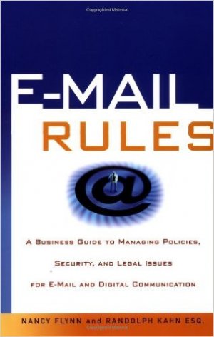 E-MAIL RULES, PAPER COVER
