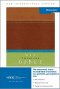NIV-THINLINE BIBLE-TAN/DARKTAN