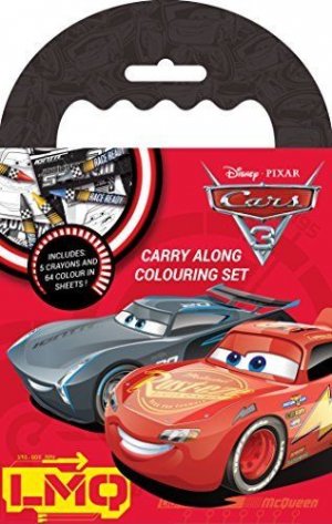 Disney Pixar CARS 3 Carry Along Colouring Set