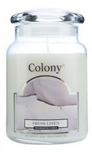 FRESH LINEN CANDLE JAR - UP TO 150 HRS