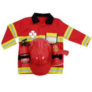 Melissa & Doug Fire Chief Role Play Costume Set