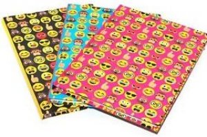 A5 HARDBACK NOTEBOOK - 60 SHEETS (FUNNY FACES)