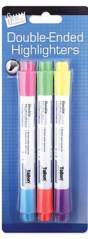 HIGHLIGHTERS (DOUBLE ENDED)