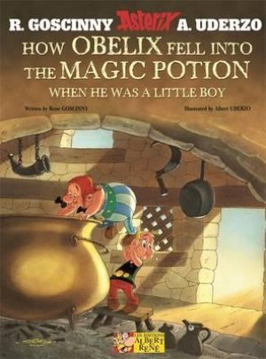HOW OBELIX FELL INTO THE MAGIC POTION WHEN HE WAS A LITTLE BOY