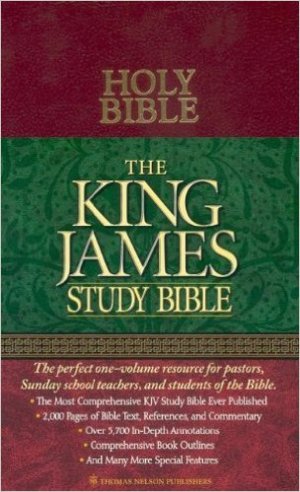 KJV-THE KING JAMES ST BIBLE-BG