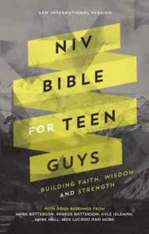 NIV-BIBLE FOR TEEN-GUYS