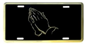 Autotag Deluxe Gold Praying Hands