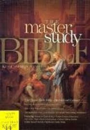 KJV Master Study Bible, Black Genuine Leather