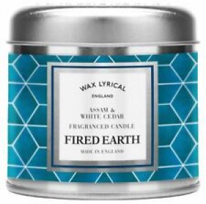 ASSAM & WHITE CEDAR FRAGRANCED CANDLE (TIN) - UP TO 35 HRS