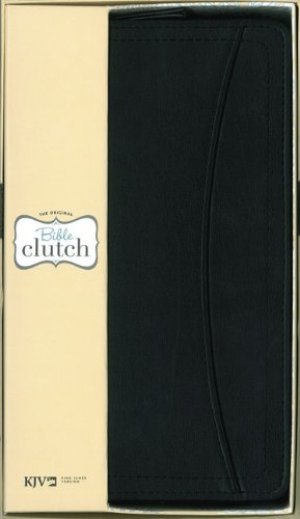 KJV BIBLE CLUTCH- BLACK