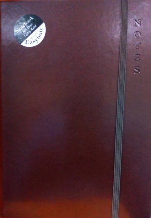 A4 Soft Touch Notebook 4 Rustic BROWN