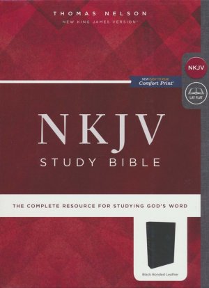 NKJV STUDY BIBLE (BLACK)
