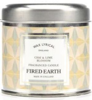 CHAI & LIME BLOSSOM CANDLE TIN - UP TO 35 HRS