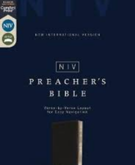 NIV PREACHERS BIBLE