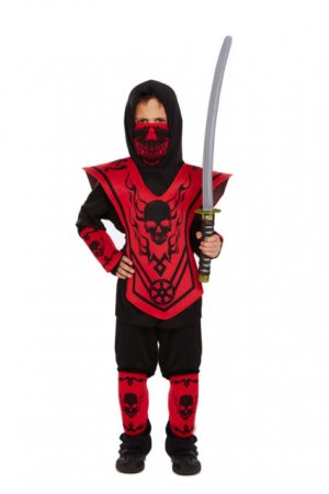 NINJA CHILD COSTUME (7-9 YRS)