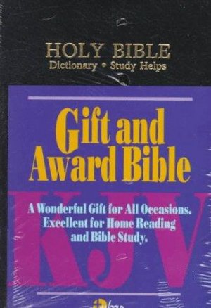 KJV-GIFT & AWARD BIBLE-BLK, RV
