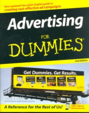 ADVERTISING FOR DUMMIES, PAPER COVER