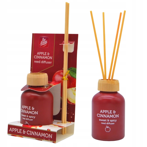 PAN AROMA REED DIFFUSER: APPLE+CINNAMON SWEET+SPICY