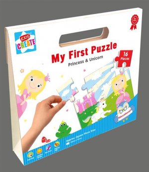 MY FIRST PUZZLE: PRINCESS & UNICORN (PDZT)