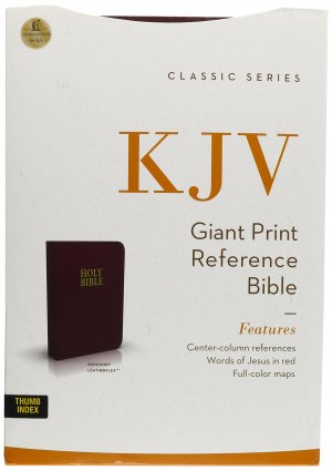 KJV GIANT PRINT CLASSIC REFERENCE BIBLE