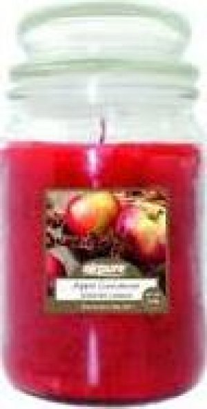 APPLE CINNAMON SCENTED CANDLE