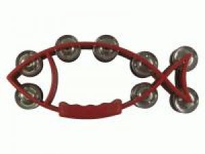 Tambourine - Fish Shape - Red
