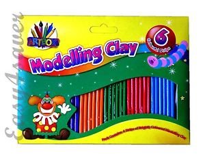 6 STRIPS MODELLING CLAY - SMALL