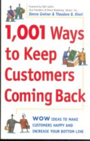 1001 WAYS TO KEEP CUSTOMERS COMING BACK