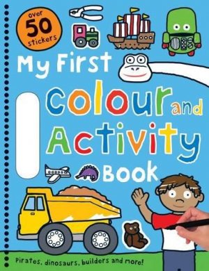 My First Colour and Activity Book: Blue